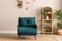 Atelier Del Sofa Cosmo Single - Verde Petróleo